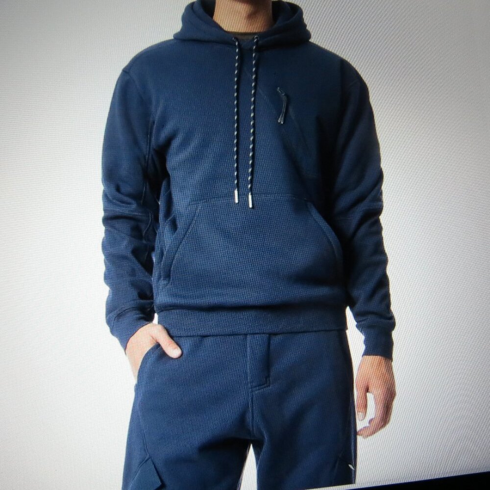 Cross Eyed Moose Men Nova Drawstring Hoodie Pullover